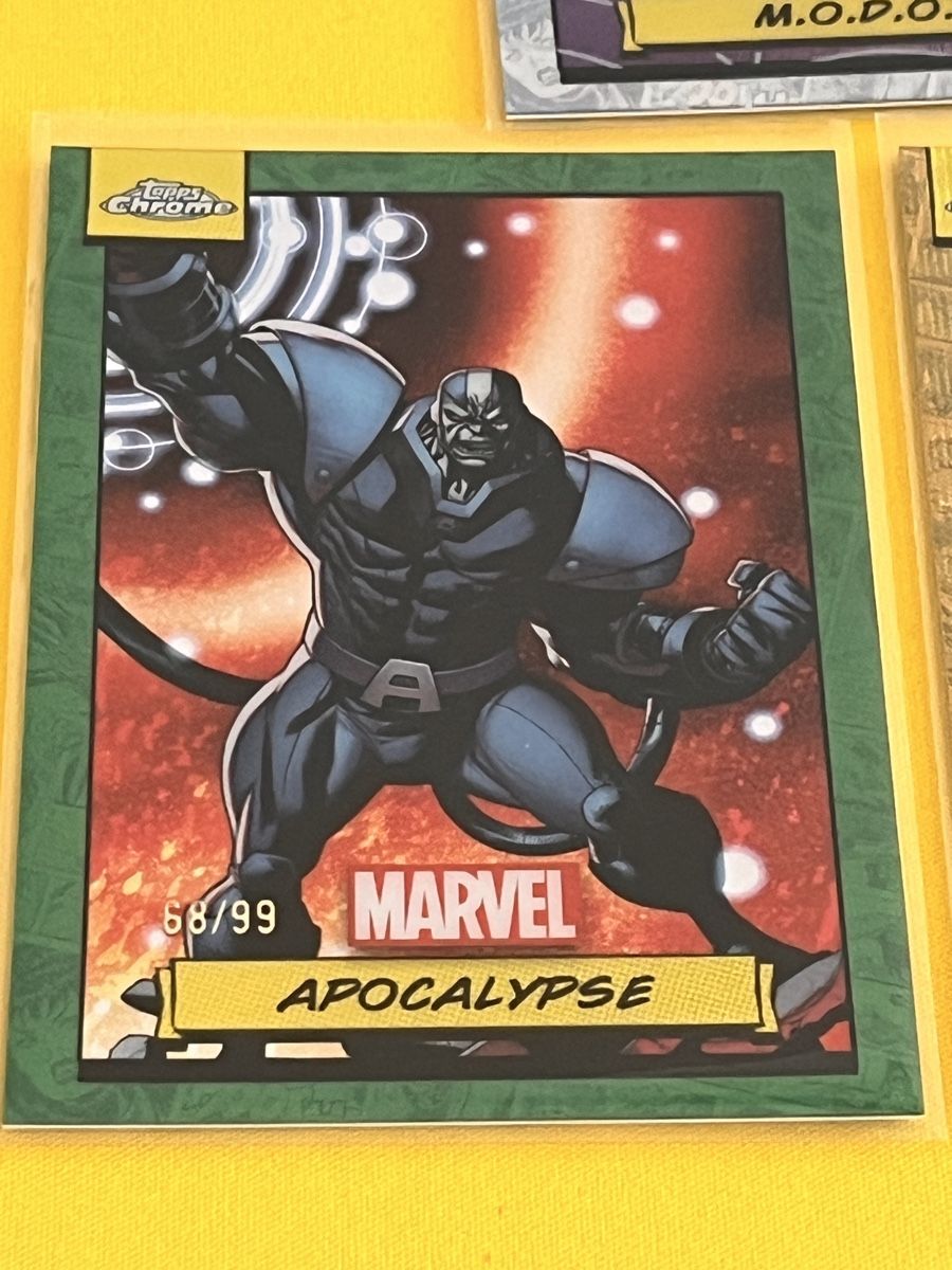 Topps Carte collezionabili: Topps Chrom Marvel 2024 2025 – Nuovo (secondo la descrizione) da Affoltern am Albis venduto da berlin69 5