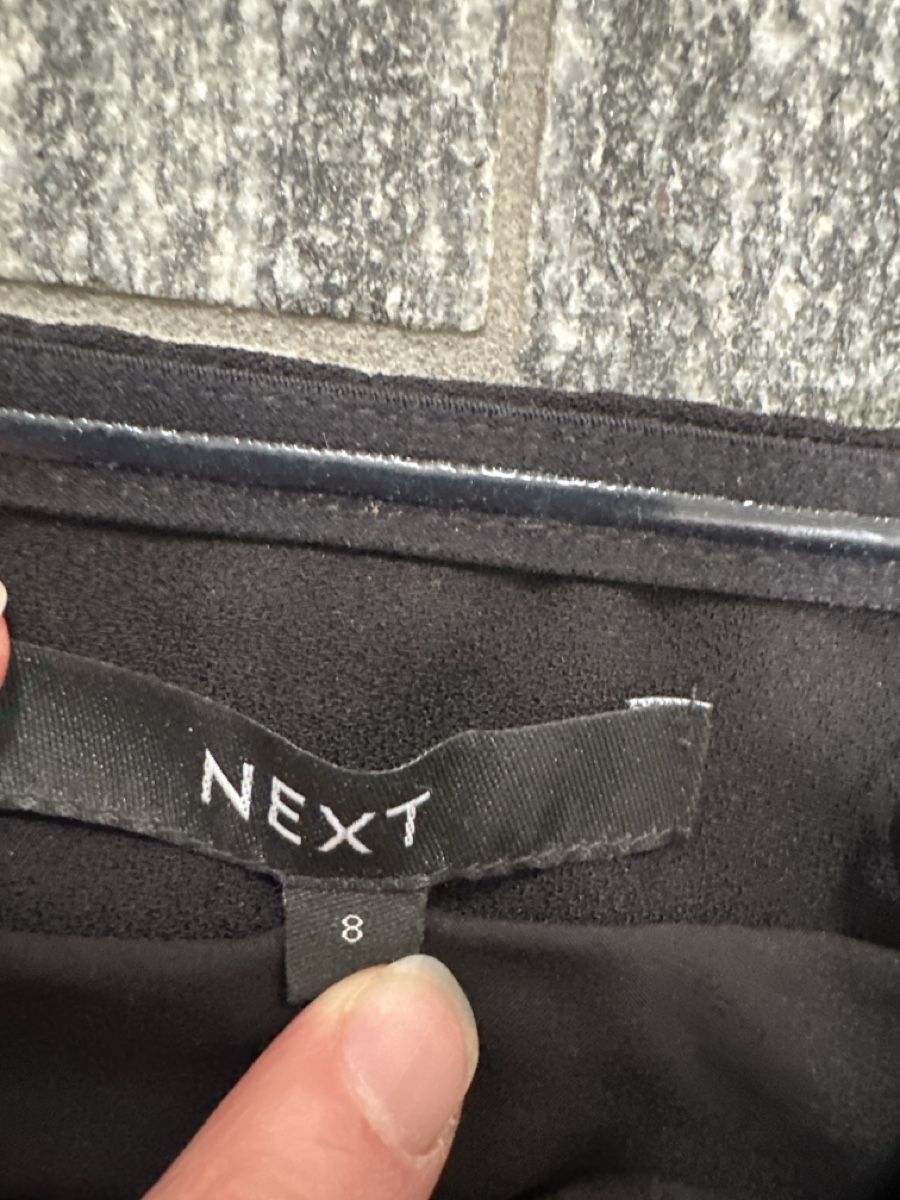 Top: NEXT Black Corset Top - Size 8 - Excellent Condition! – Nuovo (secondo la descrizione) da Sementina venduto da NinaDel 3