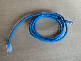 Blaues CAT.5e UTP Netzwerkkabel (VEGA), 1.4 Meter