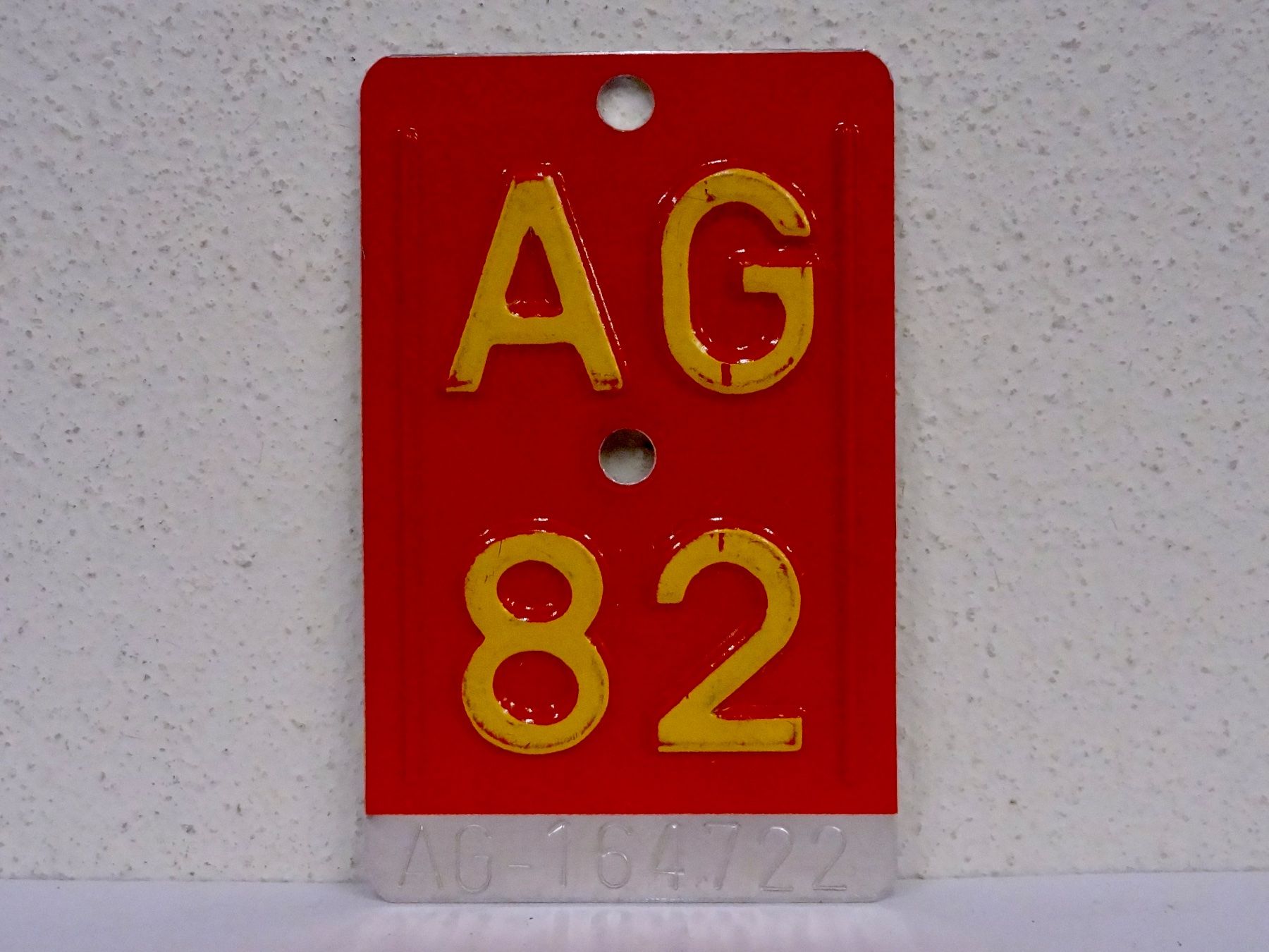 Ecriteaux: AG 82 VELONUMMER - FAHRRADSCHILD – D'occasion à Kerzers par djstarsky73