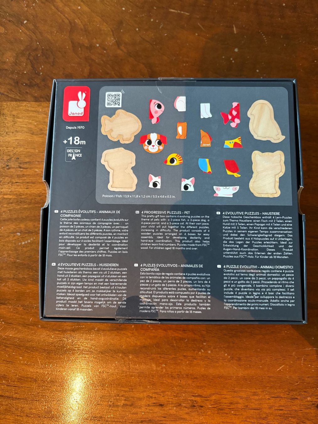 Janod Puzzle: Janod - 4 Puzzle +18m – Usato da Horgen venduto da ben_nv5c 1