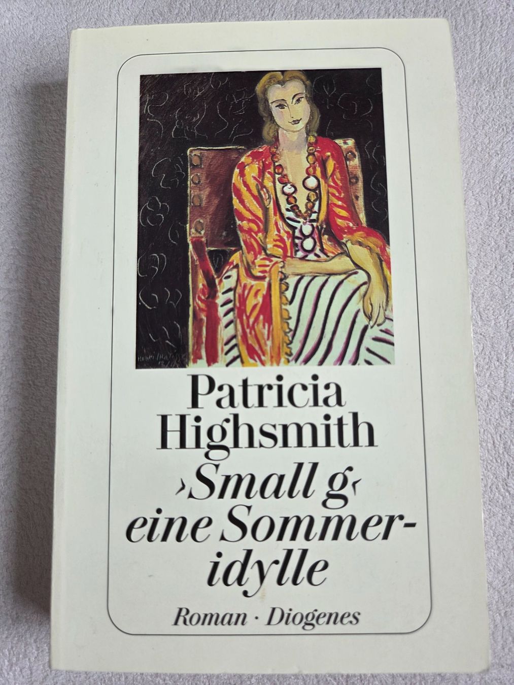 Libri: Patricia Highsmith - >Small g< eine Sommeridylle – Usato da Bergdietikon venduto da Tanne_10