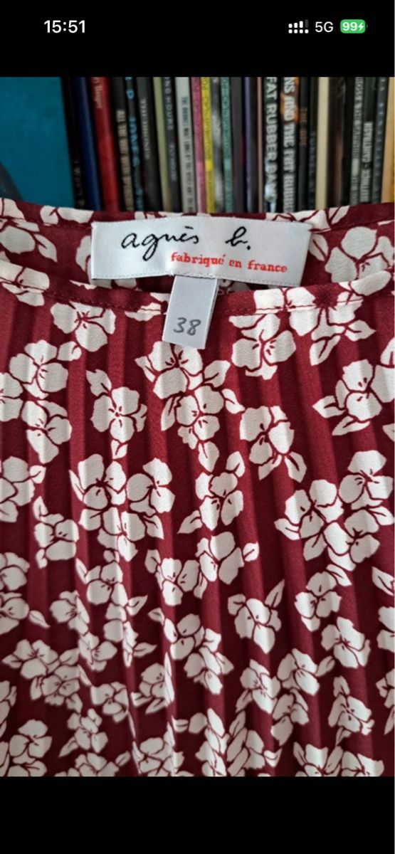 Vestiti: Robe agnès b. imprimé fleurs taille 38 neuve – Nuovo (secondo la descrizione) da Yverdon-les-Bains venduto da mat_tv6q 1