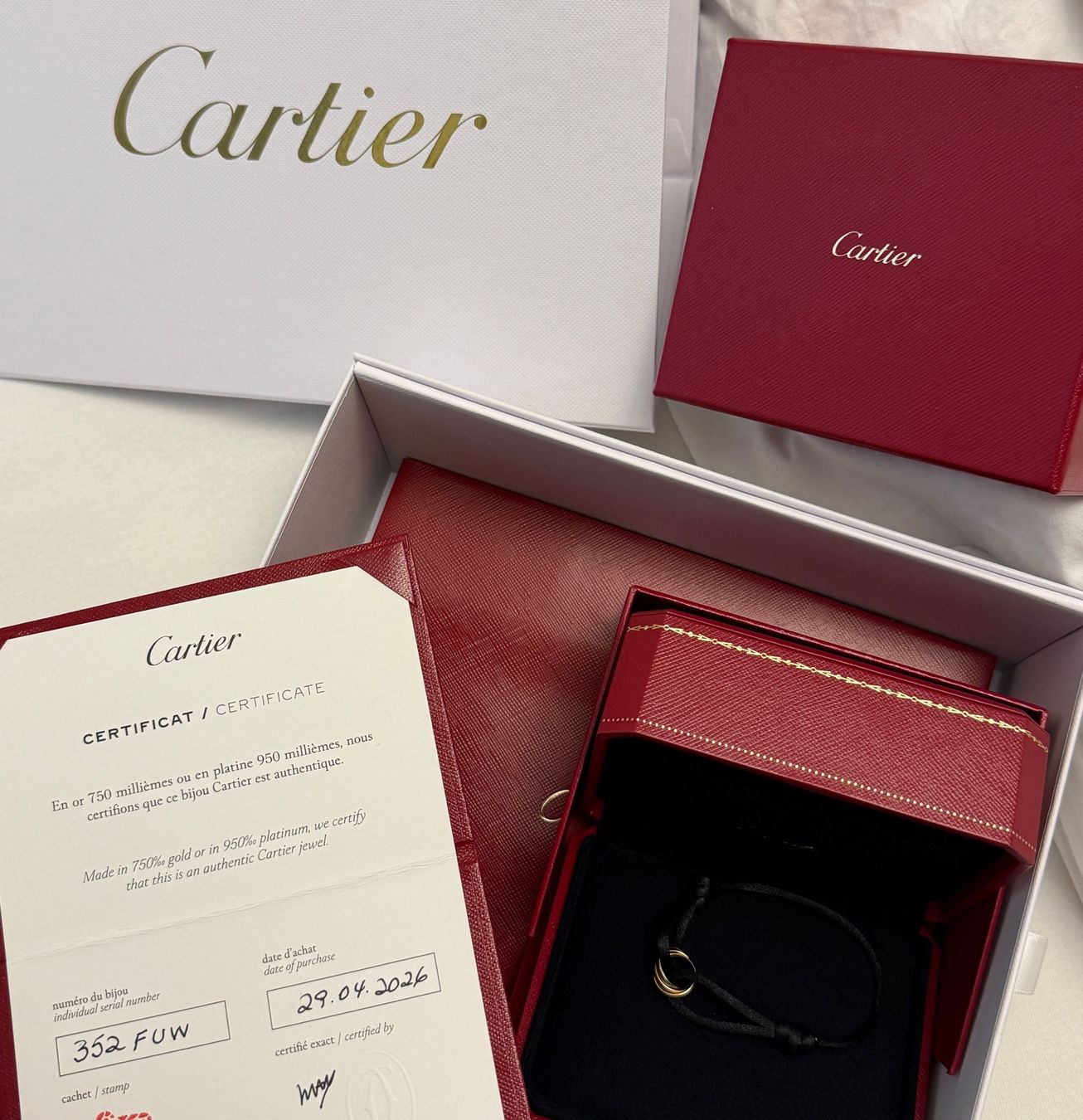 Cartier Bracelets: Neues Cartier Trinity Armband – Neuf avec emballage d'origine à Diepoldsau par Liliana1944 1