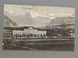Alte PK / Chur - Kaserne Gelaufen 1915