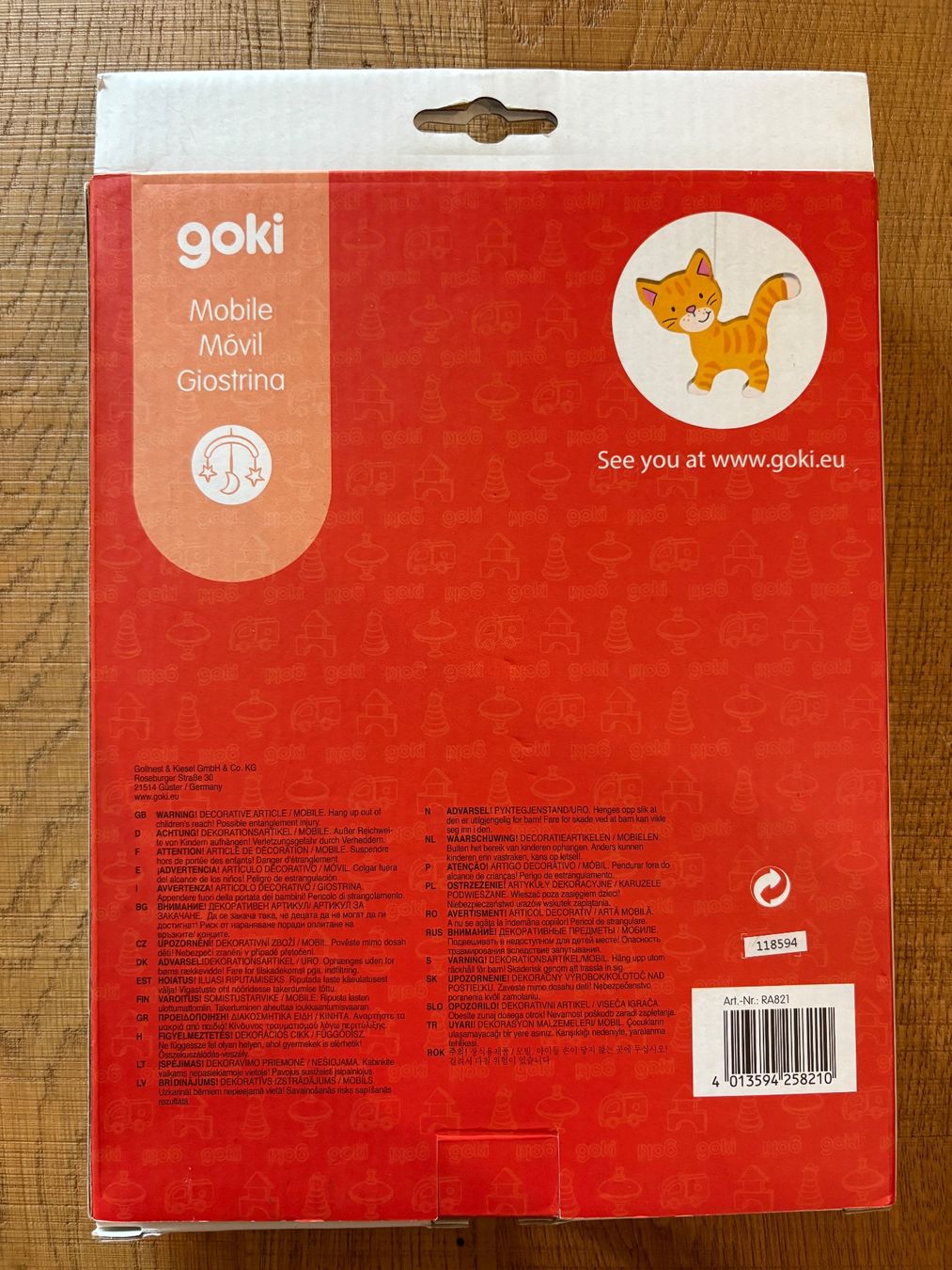 Giocattoli: Goki Kinder mobile Bauernhof neuwertig – Nuovo (secondo la descrizione) da Turtmann venduto da stonie_s 1