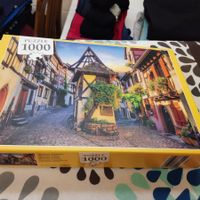 Puzzle Eguisheim Frankreich 1000 Teile 70x50 cm Neuwertig