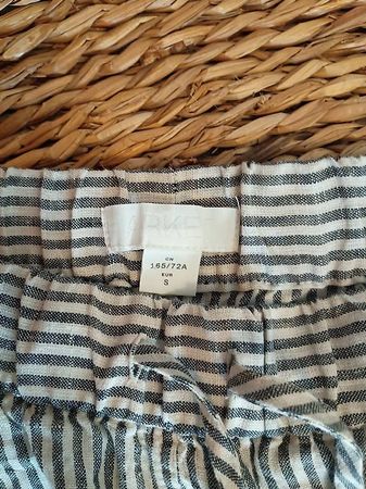 Gestreifte Leinenhose von Arket