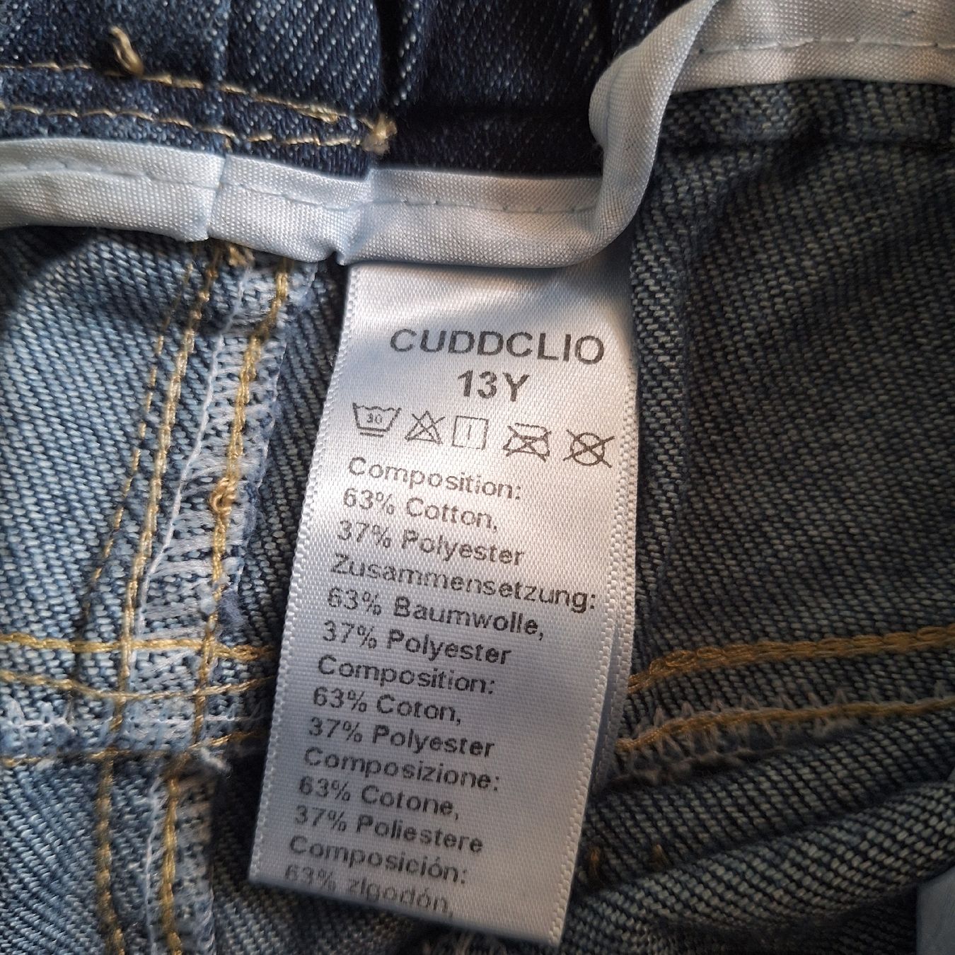 Pantaloni: Kinder leichte sttetch Jeans Cuddclio blau – Nuovo e nell'imballaggio originale da Romanshorn venduto da Msdiamond17 1