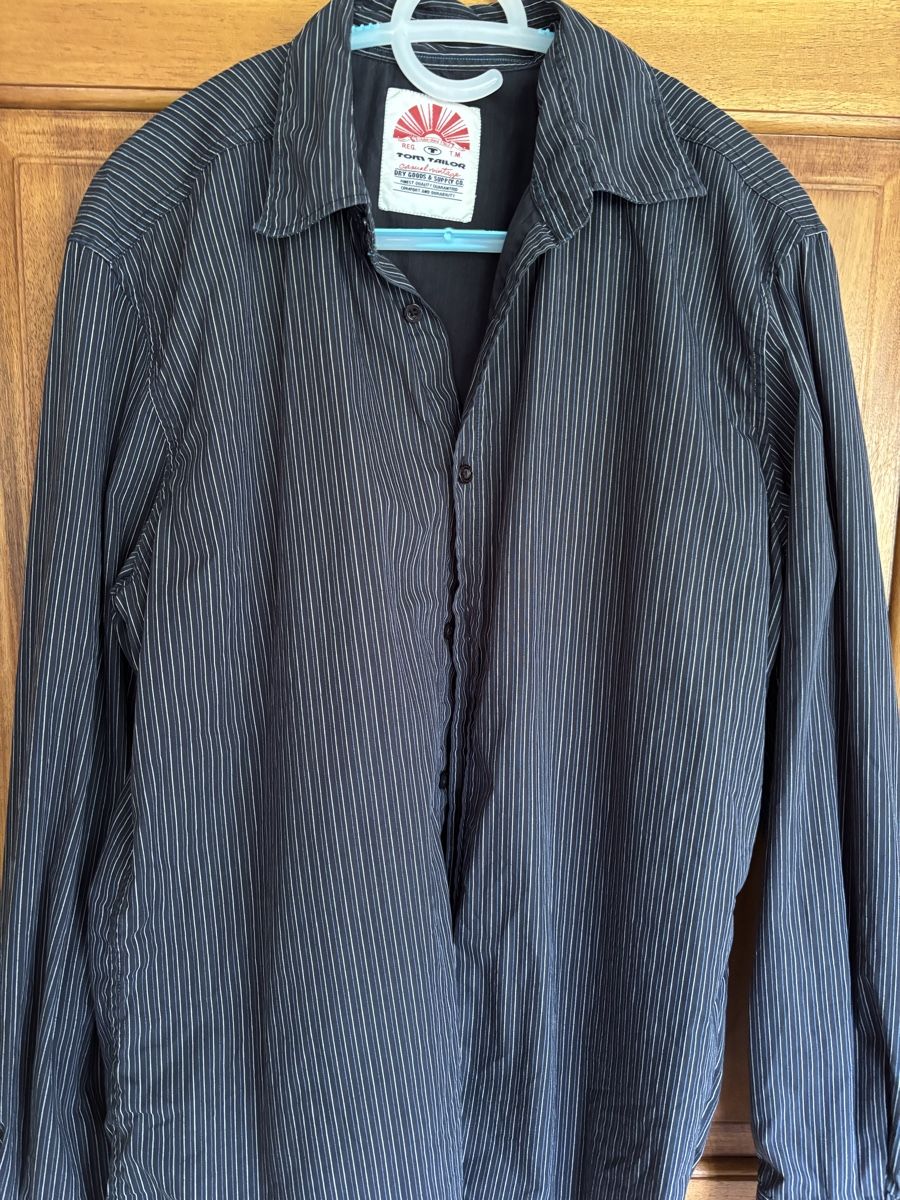 Tom Tailor Camicie: Tom Tailor Hemd, XL, Gestreift, Top Zustand – Nuovo (secondo la descrizione) da Wald AR venduto da bertli00