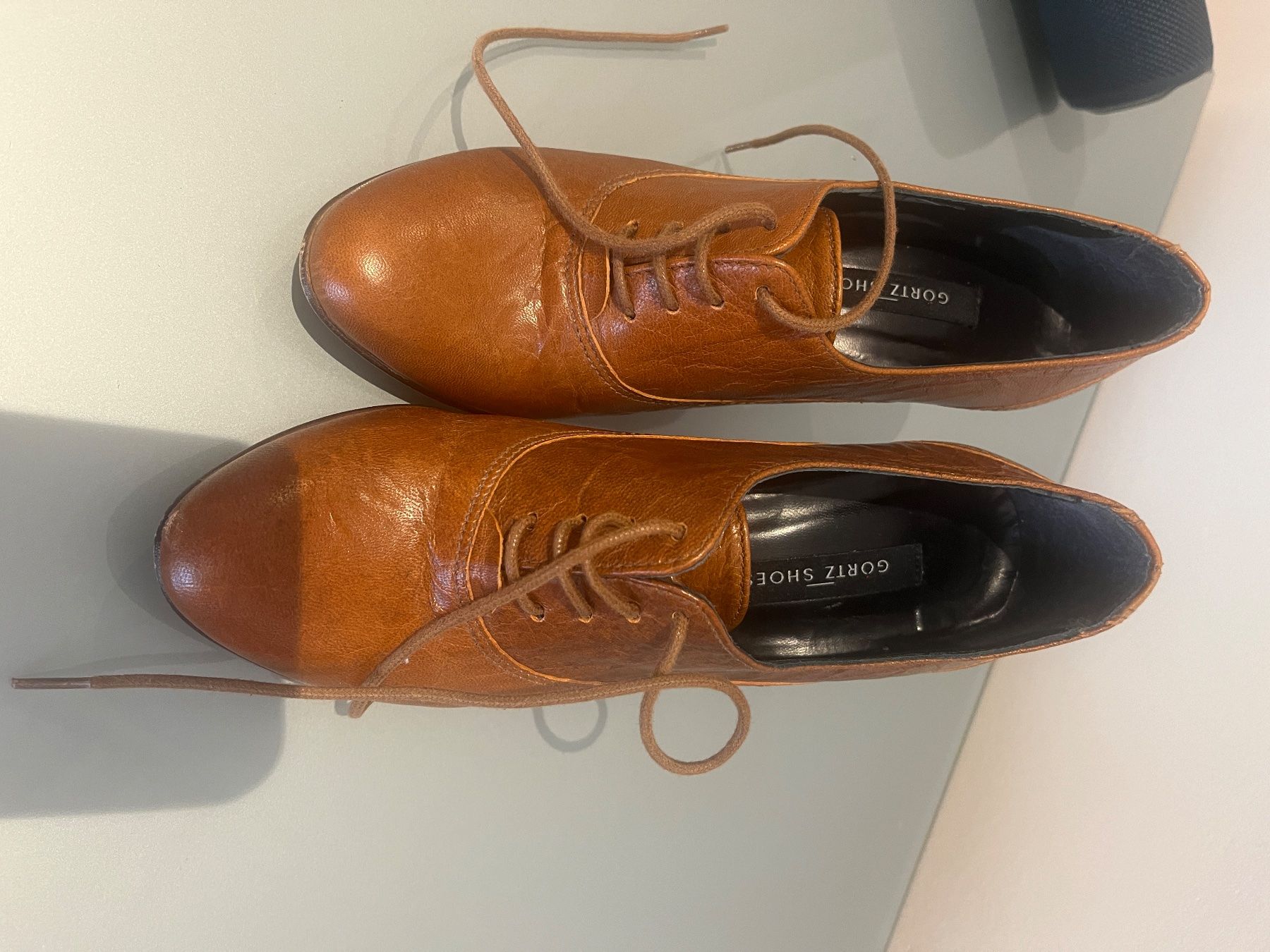 Scarpe da donna: Schicke Görtz Schnürschuhe Gr. 36 Leder – Usato da Davos Wiesen venduto da Roseli21 1