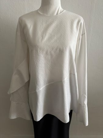 H&M Conscious Exclusive Bluse Baumwolle/Seide