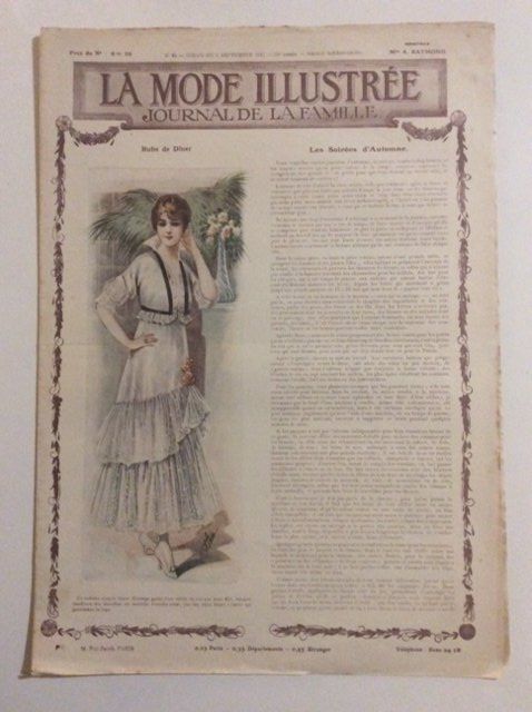 Riviste & Magazine: Journal sur la Mode 1915 – Usato da Genève venduto da edelweiss1900 1