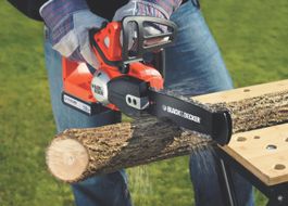 Kaum gebrauchte Black&Decker GKC1817 Akku-Kettensäge ab 1sFr