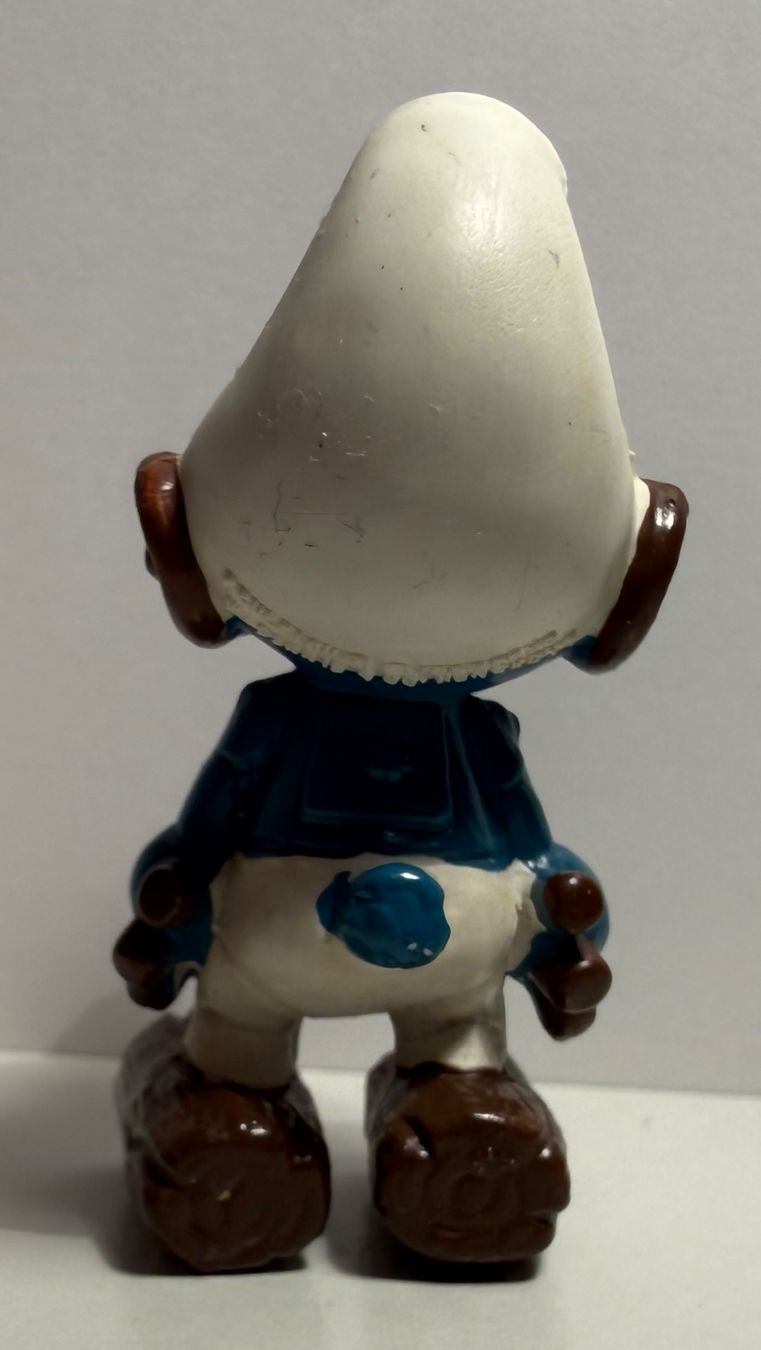 Schleich Figurines: Clockwork Smurf / Roboter-Schlumpf - ©1983 Peyo – D'occasion à Altdorf UR par Mini037 2
