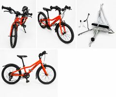 FLiZZi 20 Kindervelo inkl. FollowMe-Tandem und Schutzbleche
