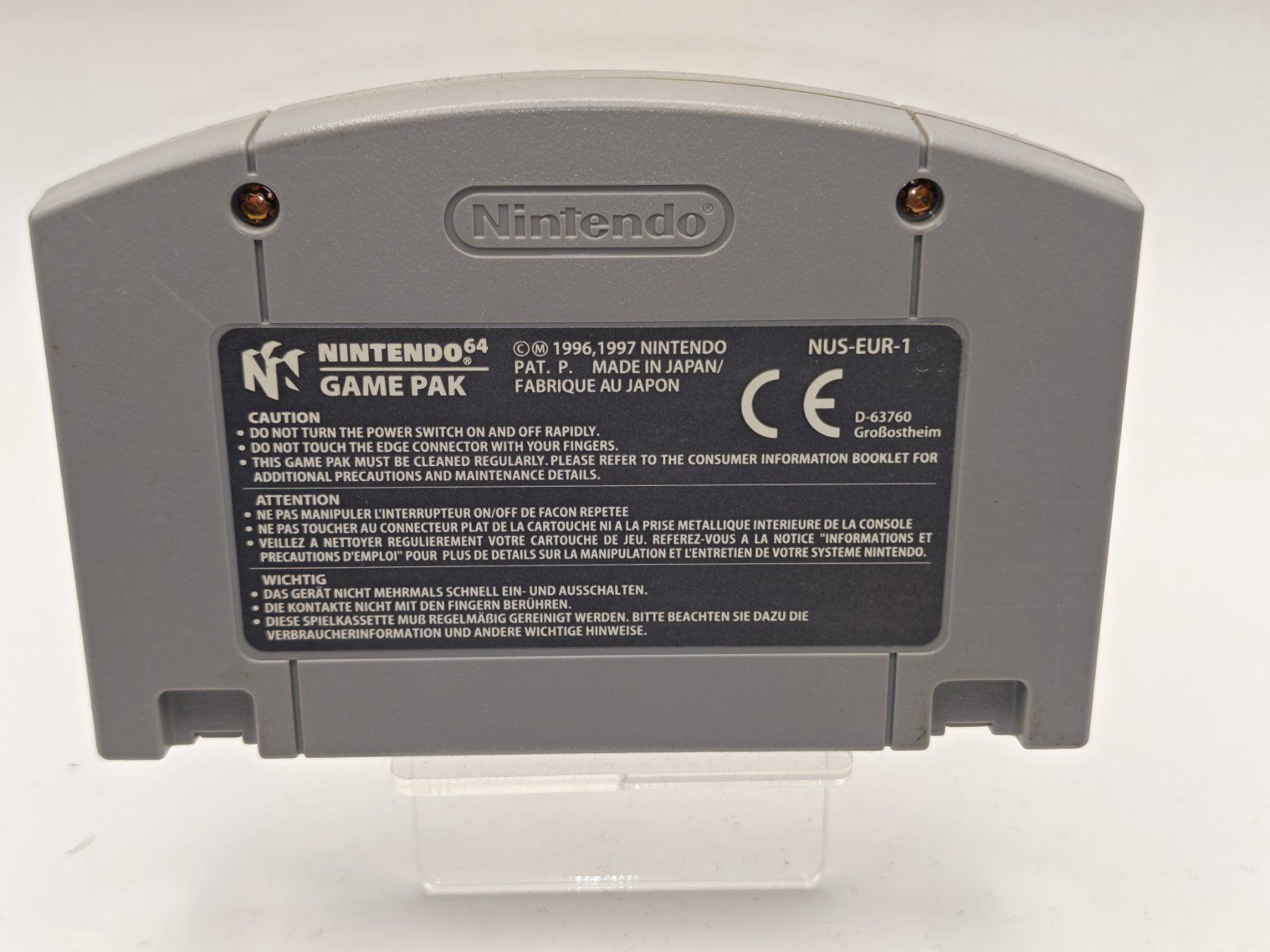Giochi: Extreme-G Nintendo 64 ab 1.- – Usato da Thun venduto da Kankii 1