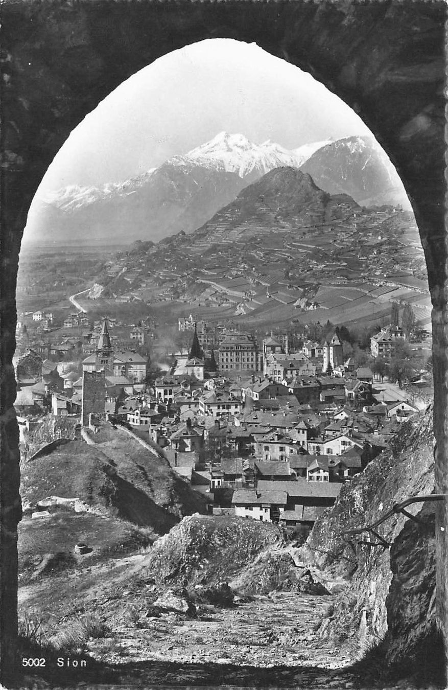 Cartoline postali: Sion – Usato da Biasca venduto da Blenio71