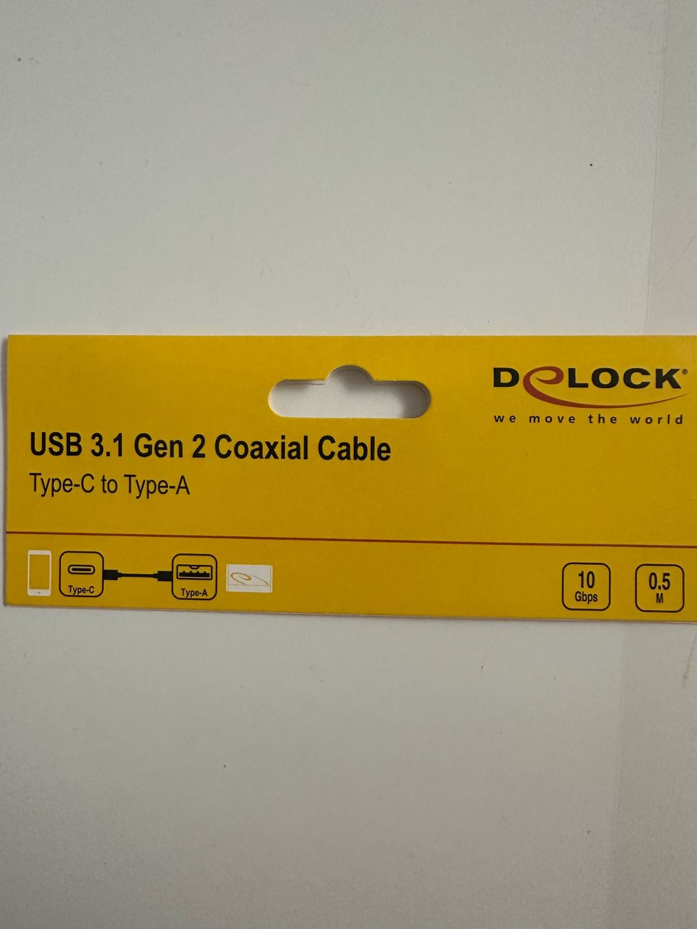 Kabel: USB 3.1 Gen. 2 Coaxial Cable – Gebraucht aus Richterswil von Aep 2