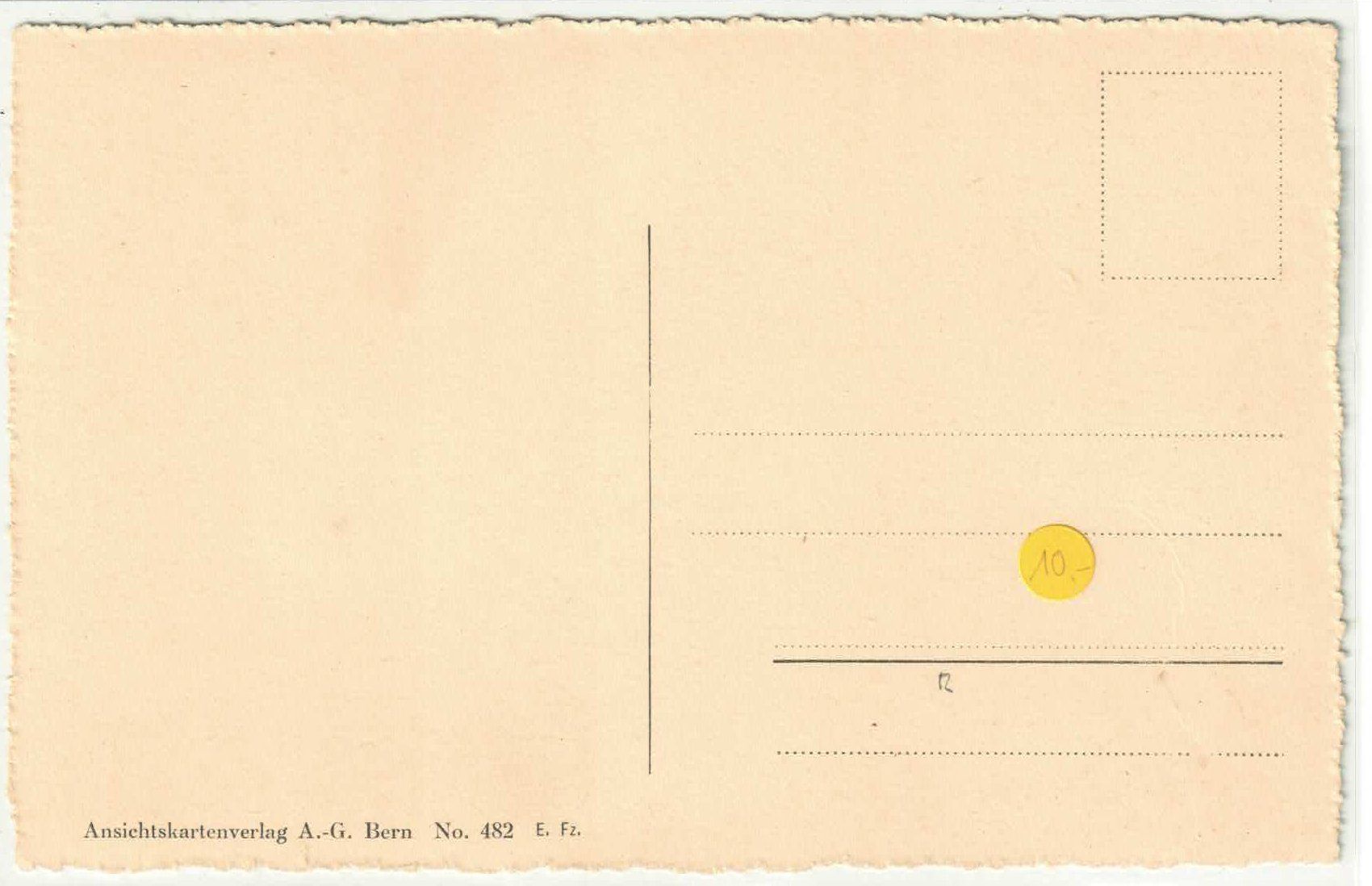 Cartoline postali: Lötschbergbahn - Station Blausee-Mitholz mit Felsenburg – Usato da Ettingen venduto da Kartenplanet 1
