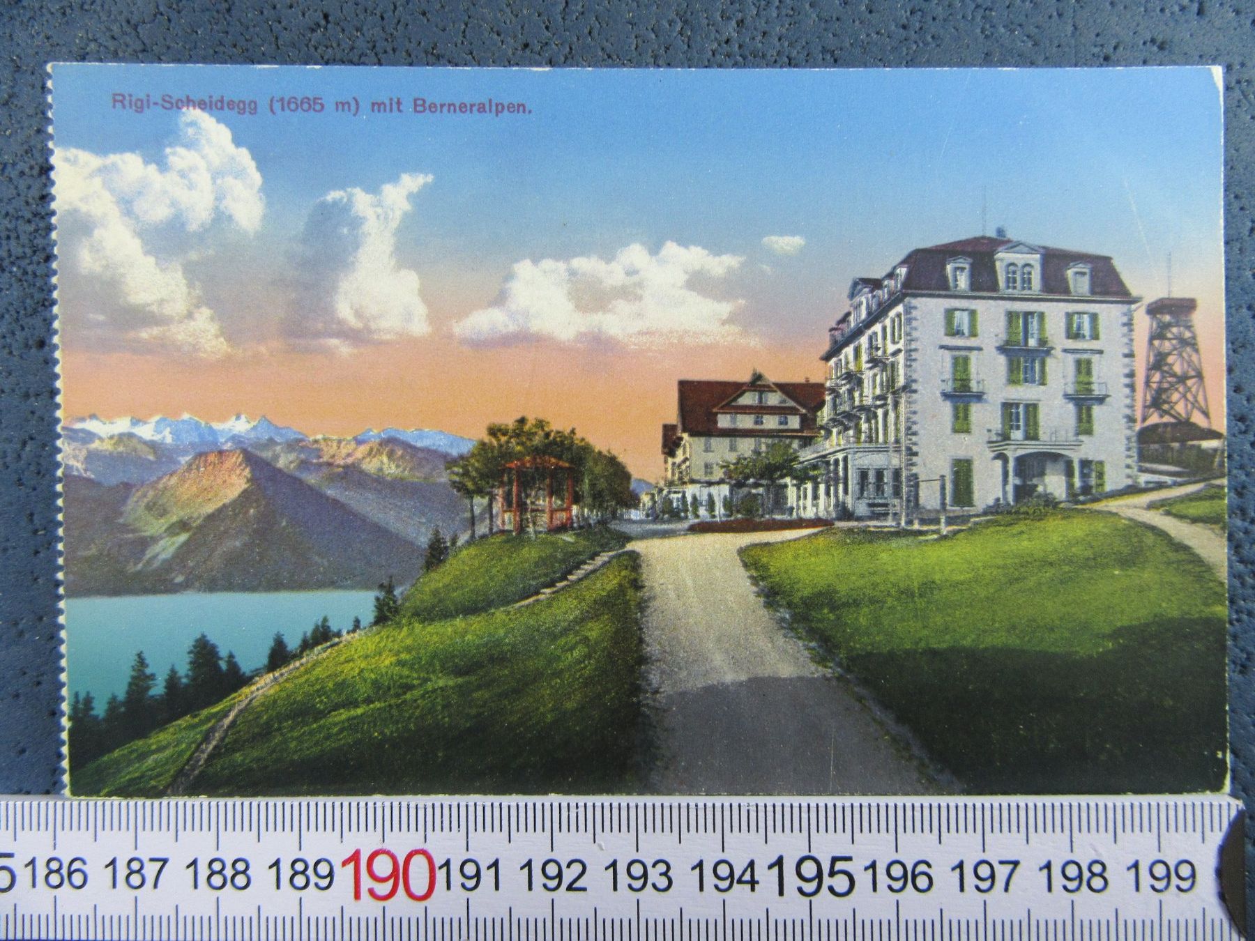 Ansichtskarten: RIGI-SCHEIDEGG HOTELS LU AK – Neu (gemäss Beschreibung) aus Ettingen von Hausi4711