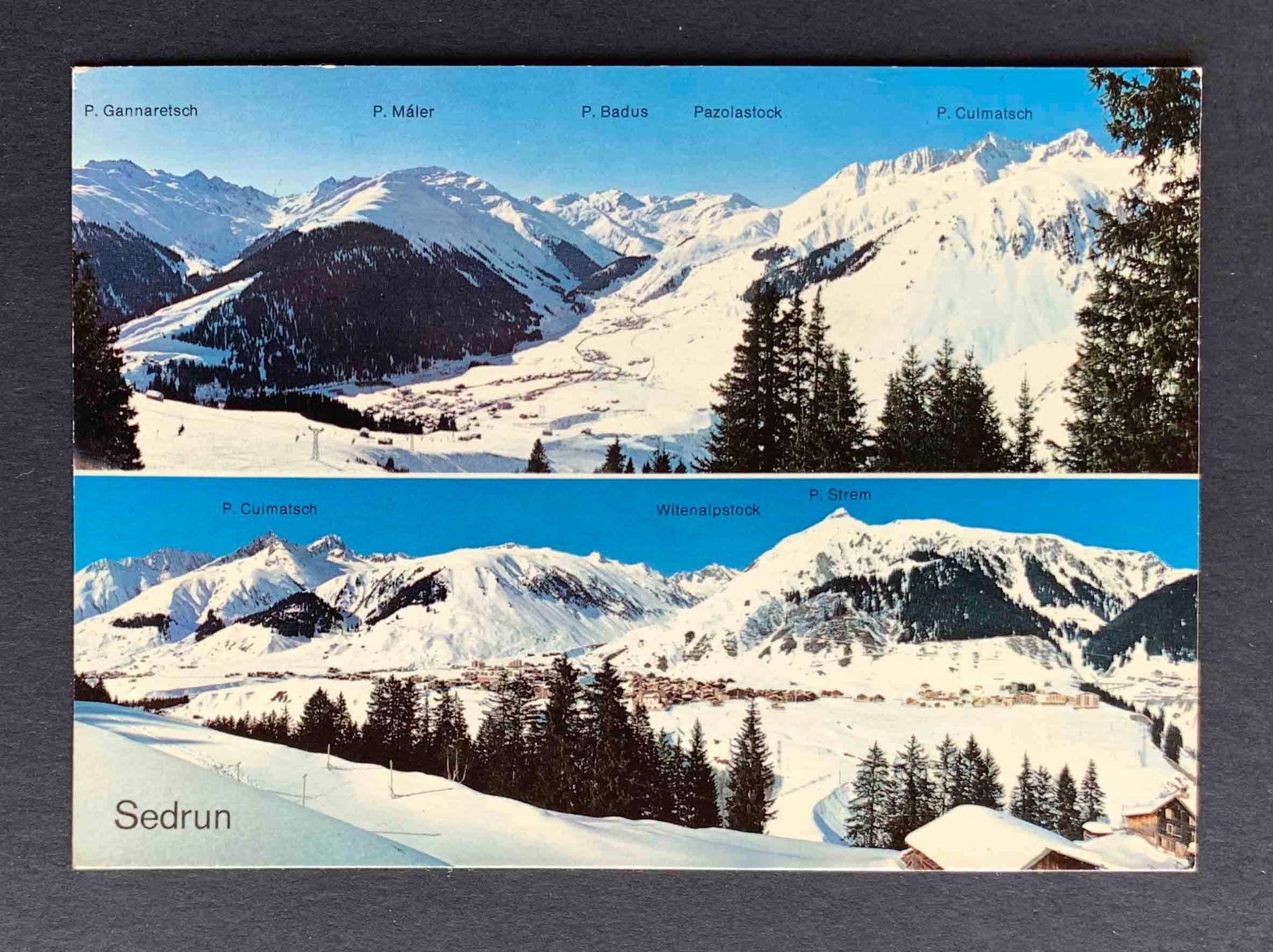 Cartoline postali: AK Sedrun im Tavetsch GR – Usato da Goldau venduto da artelier1