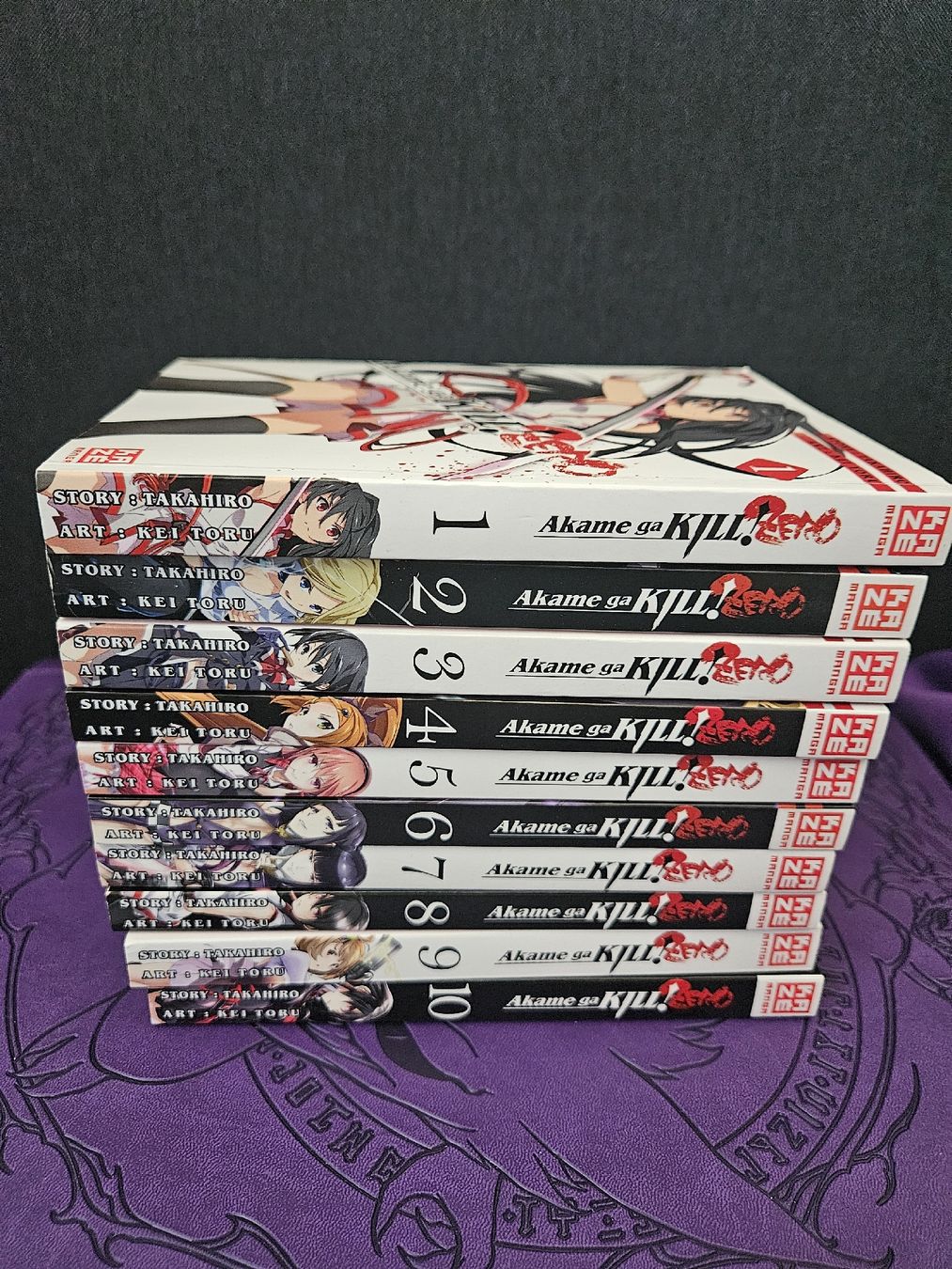Comics: Akame ga Kill zero Manga 1-10 deutsch – Gebraucht aus Rudolfstetten von KingArabi 2