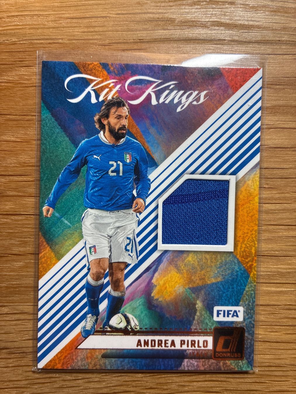 Topps Carte collezionabili: Panini Donruss Andrea Pirlo Italien Patch – Usato da Wangenried venduto da Garagara