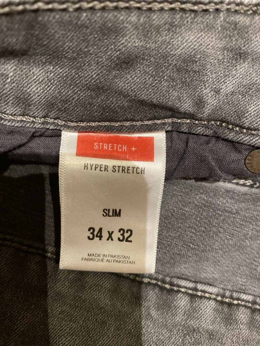 Jeans: Jeans Express Hyper Stretch grau Grösse 34x32 gebraucht – Usato da Zürich venduto da Angela69 7
