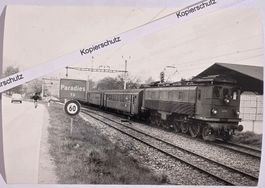 SBB - Be 4/6 - 12305 - in PARADIES TG - 27.4.1974 - FOTO