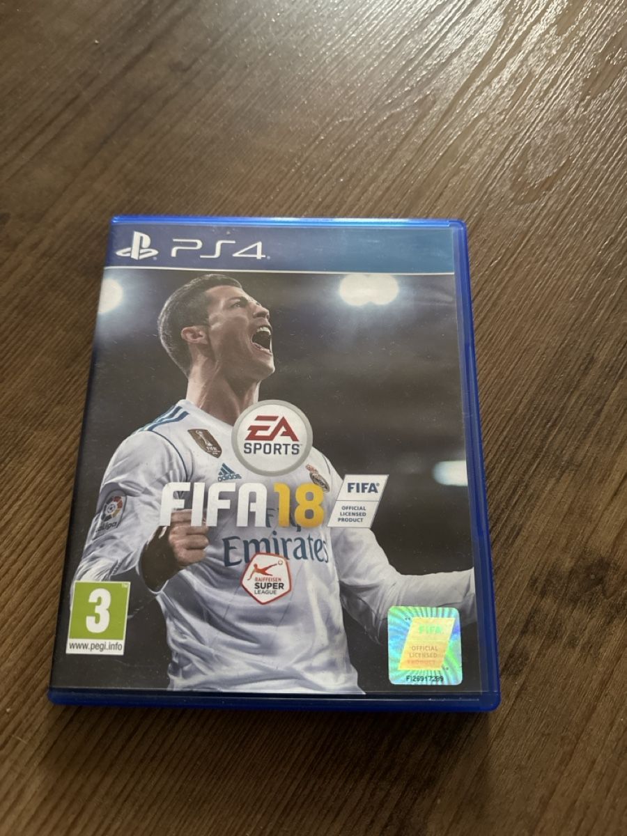 Giochi: PlayStation 4 FIFA 18 game good condition – Usato da Grindelwald venduto da jav_8vmd