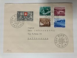 Pro Patria 1953, FDC, KP 75.--
