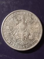 Münze 1 Thaler 1867 Wilhelm Koenig von Preussen in Silber