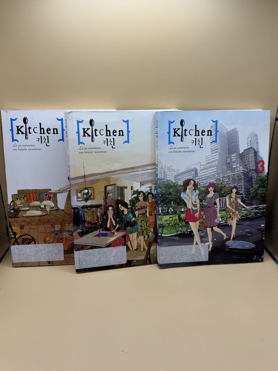 Fumetti: 3x Manga Kitchen 1-2-3 – Usato da Genève venduto da sho_67qj