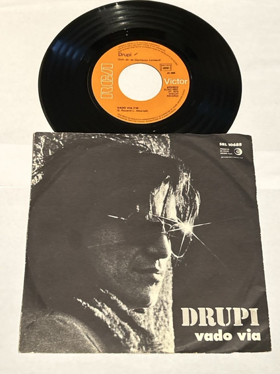 Dischi in vinile: Drupi. 1973. vado via – Usato da Faulensee venduto da Mizuno06