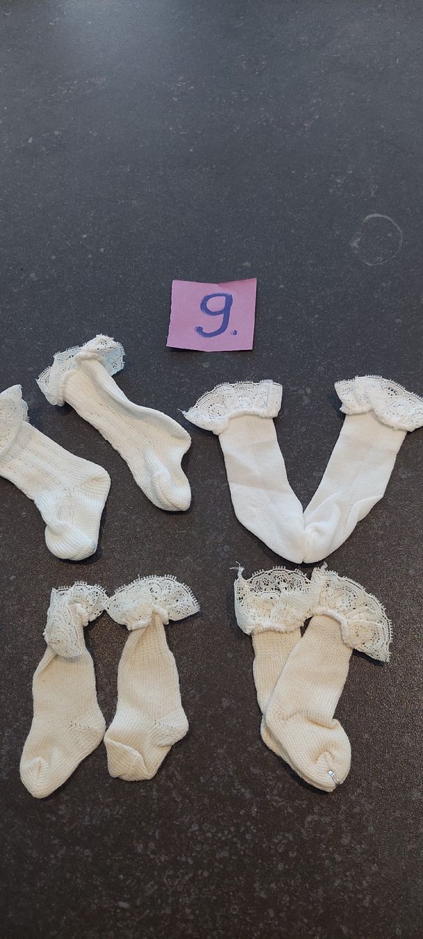Puppen: 4Paar neue Puppensöckchen mit Spitzen  – Neu (gemäss Beschreibung) aus Muri AG von nindo1 7