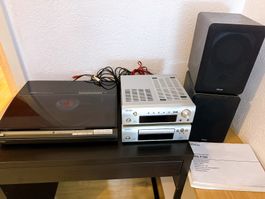 Hi-Fi Stereo Komplettanlage: Denon F102 + Technics SL-L2