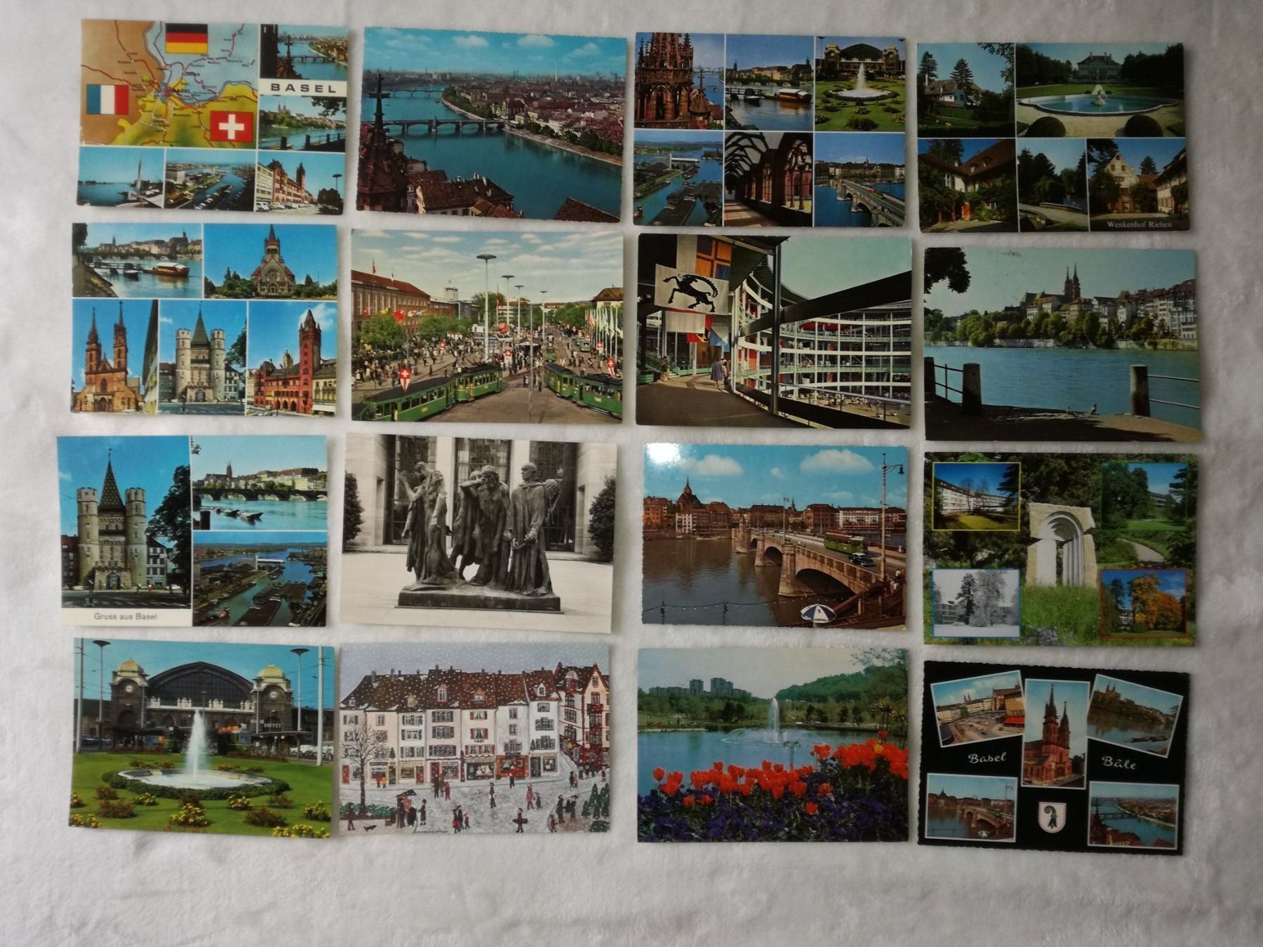 Cartes postales: 16 AK Basel Grossformat – D'occasion à Zürich par Tolima194