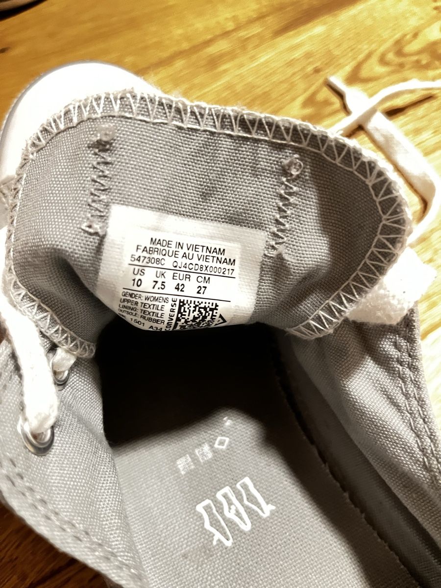 Converse Scarpe da donna: Coole Converse Schuhe 42 Sneaker – Usato da Rüdlingen venduto da Lichee 3