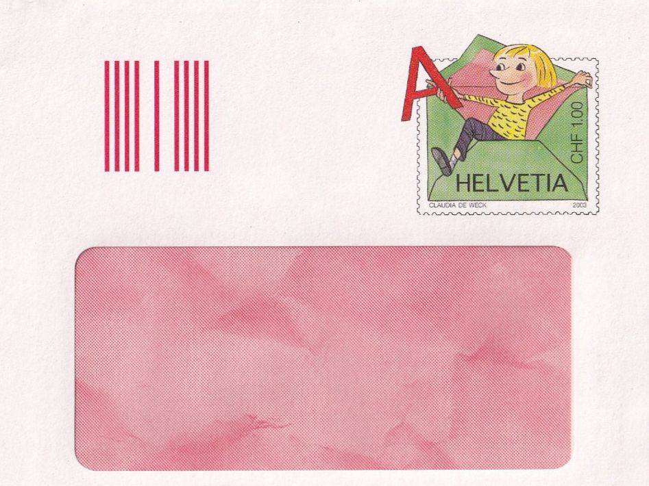 Alle Briefmarken: 2 buste preaffrancate posta A + B 2003 – Neu (gemäss Beschreibung) aus Castione von Rx-stamps 1