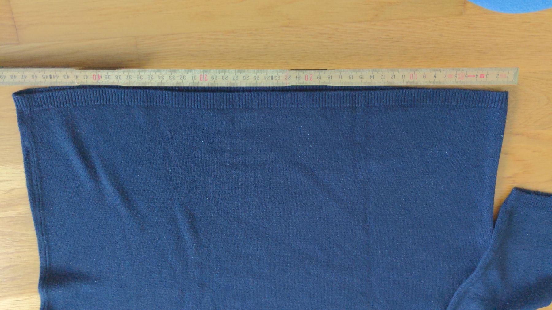 Only Pulls & Sweat-shirts: Dunkelblauer Strickpullover ONLY mit Spitze Gr.M – D'occasion à Sutz par Rawypp 2