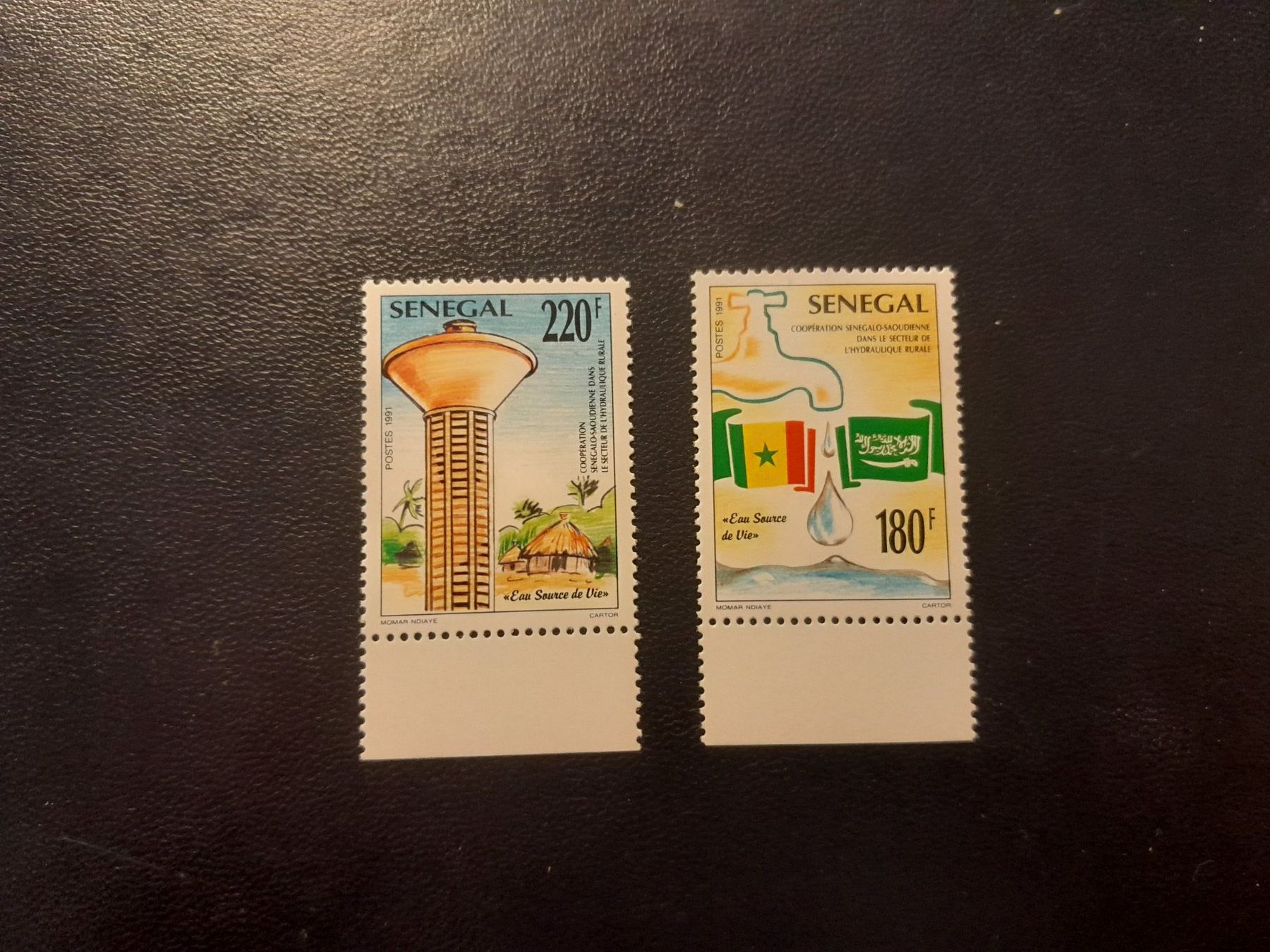 Tutti i francobolli: Senegal Briefmarken 1991 ** – Nuovo (secondo la descrizione) da Marly venduto da globetrotter1723