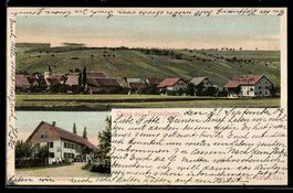 Trasadingen, Geschäft und Totalansicht