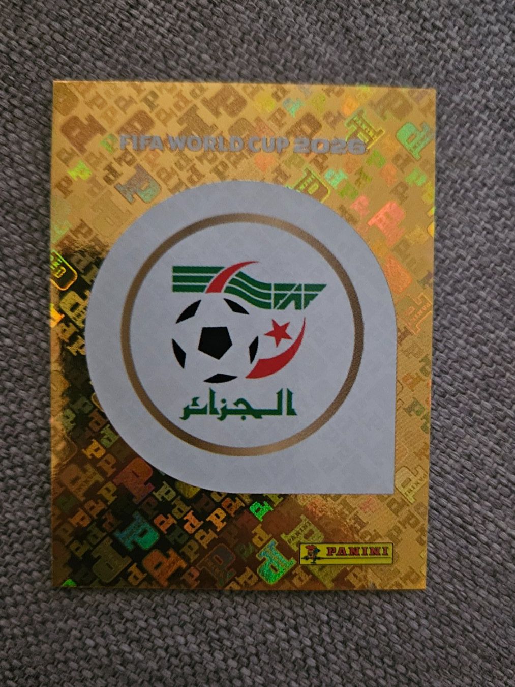 Panini Carte collezionabili: ALG 1 Logo Algerien Panini Sticker – Nuovo (secondo la descrizione) da Basel venduto da Berliner89