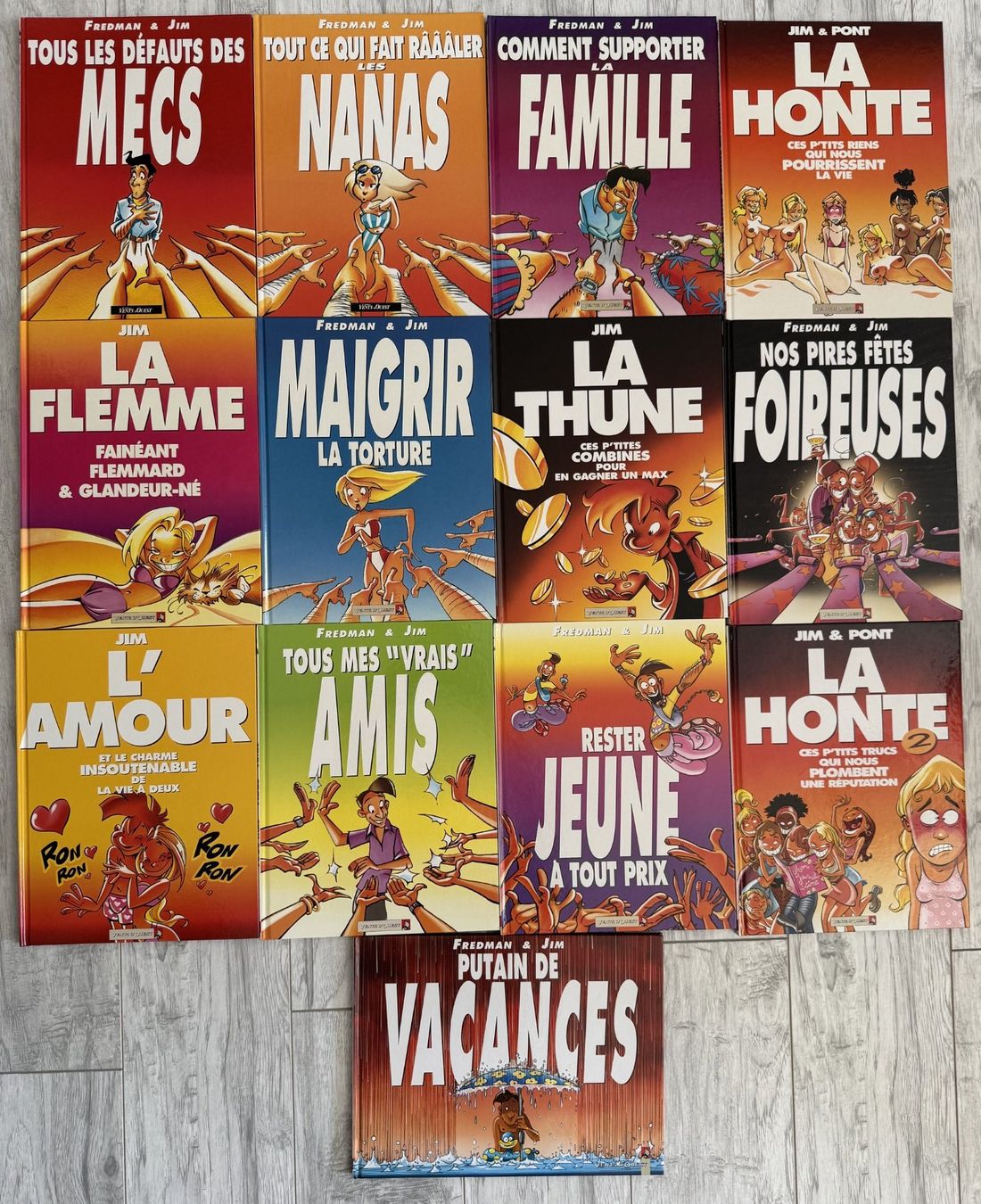 BD: 13 Albums de BD divers par Jim – Neuf (Voir description) à Geneveys-Coffrane par Momoali