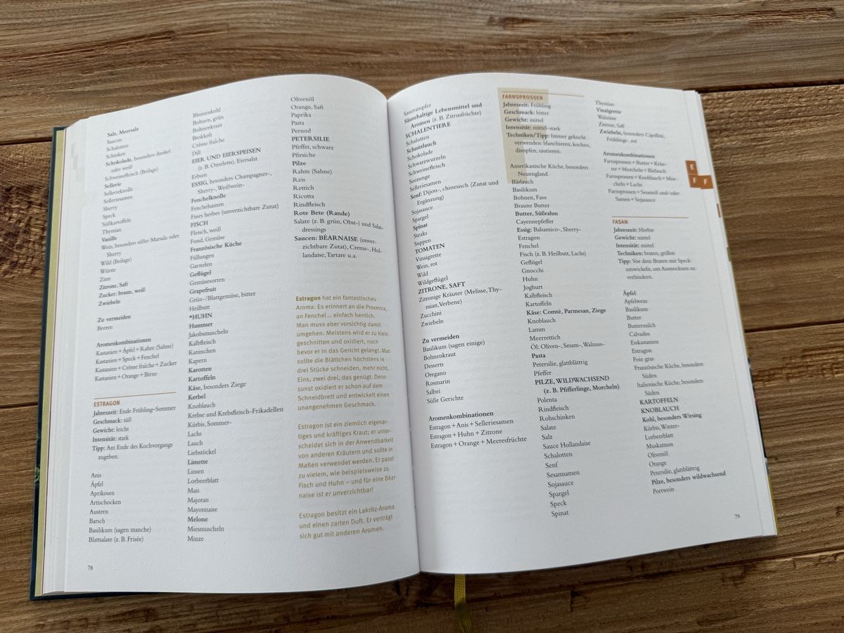 Libri: Das Lexikon der Aromen- und Geschmackskombinationen! – Nuovo (secondo la descrizione) da Rotkreuz venduto da Herbsttraum 3