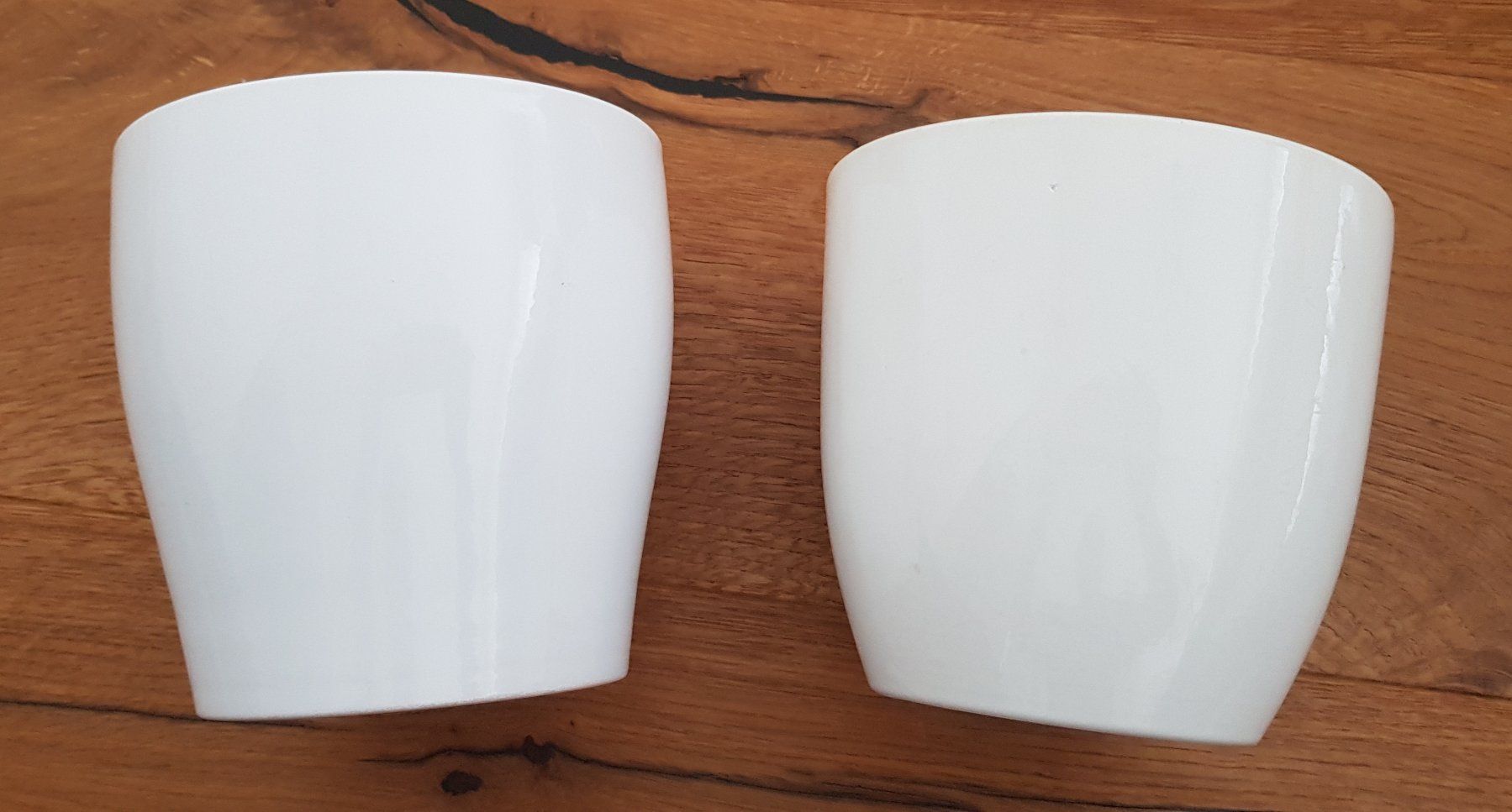 Vasi per fiori: Übertöpfe weiss, 4 Stk. – Usato da Schöftland venduto da dahonich 5