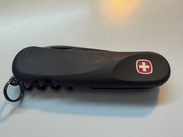 Wenger Blackout, schwarze Klinge, Softgrip