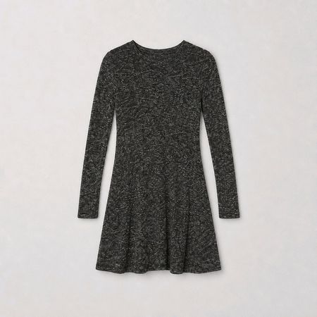 Topshop Skaterkleid meliert Gr. 34 / XS (Langarm)