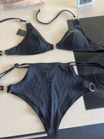 Schwarzer Bikini Gr. 40/42
